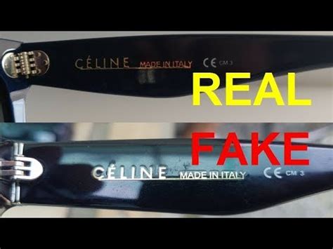 celine triomphe sunglasses fake vs real|7 SPOT.